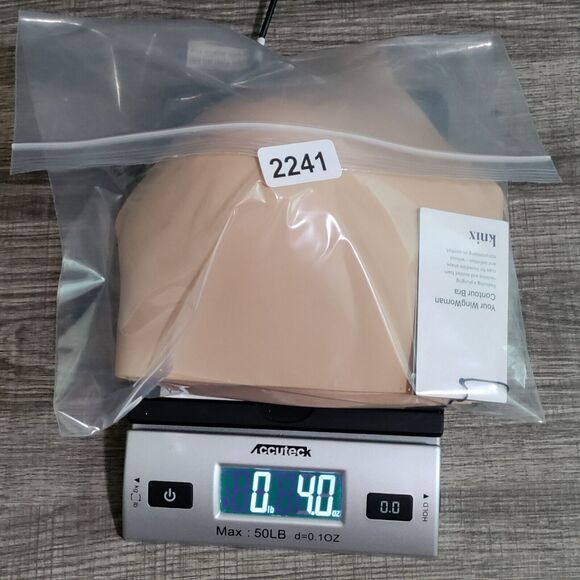 Knix Wing Woman Contour Bra Size 40B Warm Sand Wireless T Shirt Adjustable NWT - Picture 11 of 16